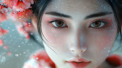 日本｜美しい風景｜京都｜舞子｜着物姿｜kyoto | maiko | AI generate