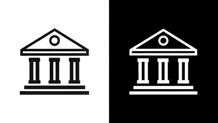 3D Icon as AI machine learning and banking sector concept as An AI machine learning icon paired with a banking sector icon representing the role of AI in transforming traditional banking ideal for iso