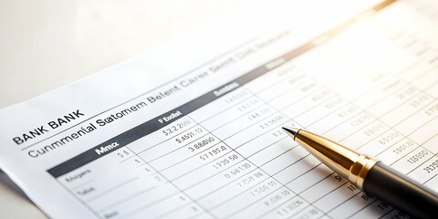 3D Icon as Bank statement and tax form concept as A bank statement paired with a tax form symbolizing the financial data needed for accurate tax filings perfect for isolated vector designs. isolated w