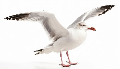 Fototapeta premium Freedom in flight A seagulls grace