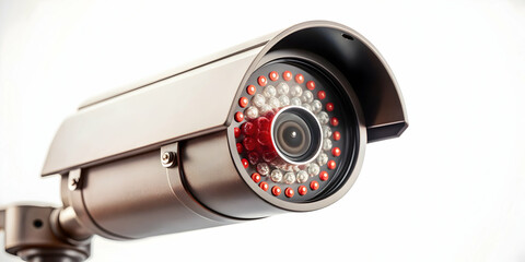 3D Icon as Malware icon and security camera concept as A malware icon paired with a security camera symbolizing the surveillance and defense against malicious software perfect for isolated vector desi