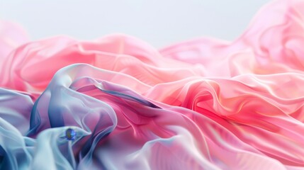 Obraz premium Abstract Pink and Blue Fabric Texture Background