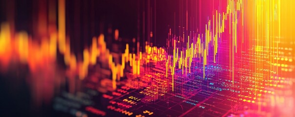 A colorful graph with many lines and numbers. The graph is very busy and has a lot of different colors