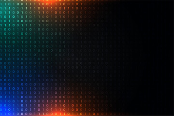 digital binary code tech concept a programming language