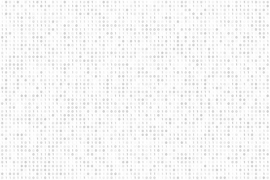 web tech white background digital binary code programming language