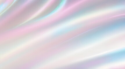 Holographic background seamless trendy iridescent light foil texture. Soft holographic pastel unicorn marble background pattern. Modern pearlescent blurry abstract swirl illustration.	
