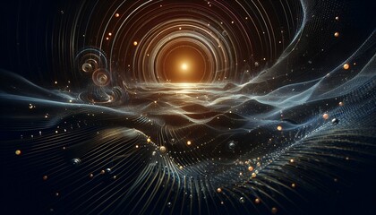Obraz premium Abstract dark background