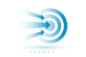 business target dartboard background for corporate aim