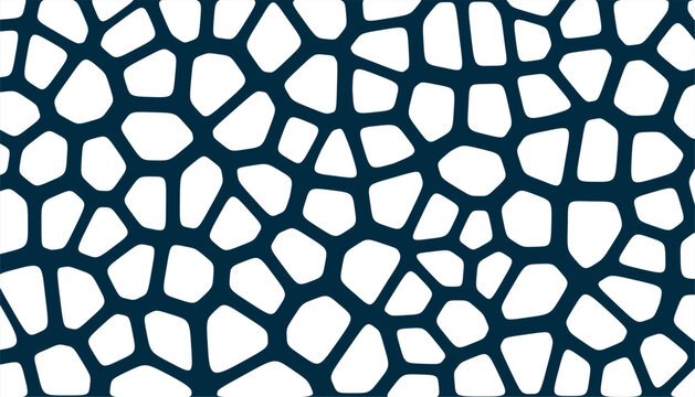 voronoi art abstract block structure pattern background design
