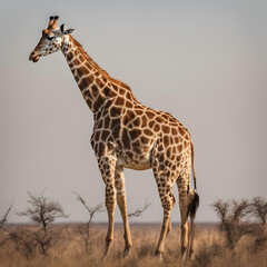 Obraz premium giraffe in the wild