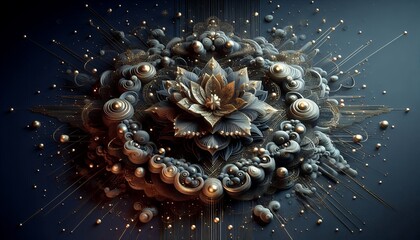 Abstract dark background