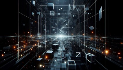 Abstract dark background