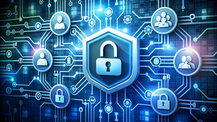 Photo Realistic as Social engineering tactic and cybersecurity icon concept as A social engineering tactic icon paired with a cybersecurity icon representing the defense against social engineering str