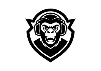 Angry Gorilla, animal, ape, big boss, bow tie, cigar, cigarette, club, esports, fitness, gaming, gorilla, gorilla head, gorilla logo, gym,  King Kong, kingkong, logo design,, gorill mafia, mafia,