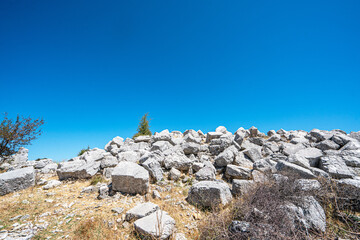 The scenic views of the Selge, which was an important city in ancient Pisidia and later in...