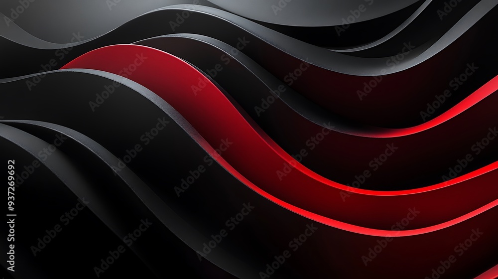 Canvas Prints red and black abstract background