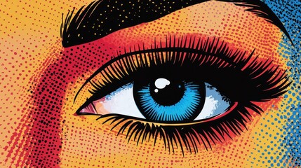 Pop Art Eye.