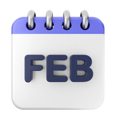 3d calendar icon