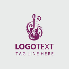 Guitar Logo Illustrations