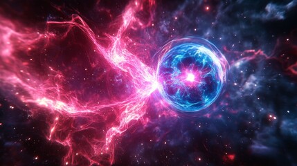 Obraz premium Cosmic Energy Sphere.