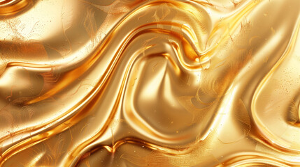 "Celestial Streams: Abstract 3D Background with Liquid Gold Flow"
"Golden Currents: Ethereal 3D Abstract with Flowing Liquid Gold"