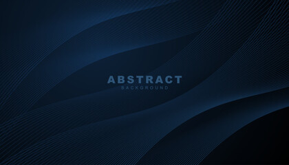 Dark abstract Wavy Background Design