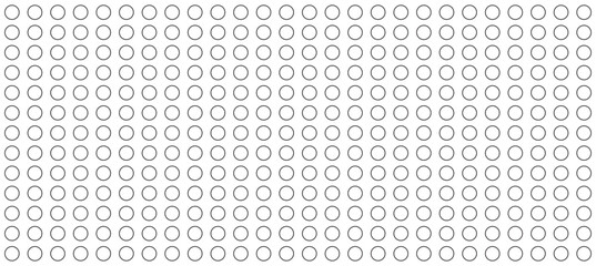 Background with monochrome dotted texture. Polka dot pattern template