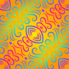 Seamless pattern Traditional Indonesian batik for decorating tile designs, walls, floors and commercial textile products