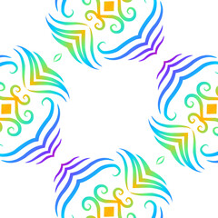 Seamless pattern Traditional Indonesian batik for decorating tile designs, walls, floors and commercial textile products