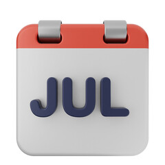 3d calendar icon