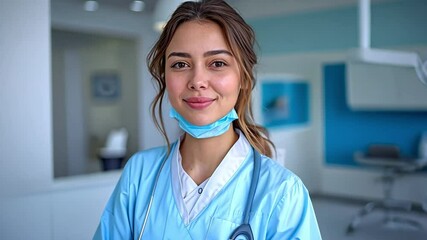 Dentist Examining X-ray of Teeth