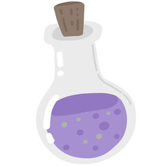 Potion Bottle Illustration