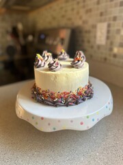 Cake in the kitchen