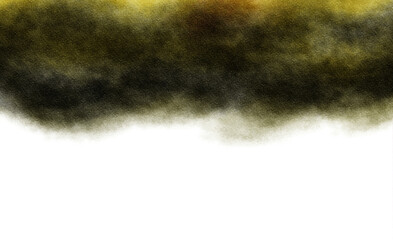 Watercolor paint stain texture overlay, realistic cutout, transparent background