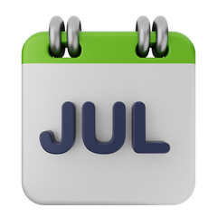 3d calendar icon