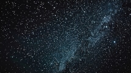 A Night Sky Filled With Stars and The Milky Way