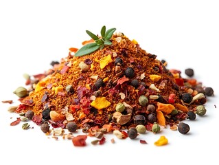 Colorful Spices Blend -  Photo of a Pile of Spices, Herbs, and Peppercorns