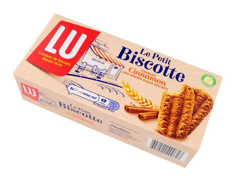 Lu le petit biscotte biscuits, crunchy cinnamon and brown sugar biscuits