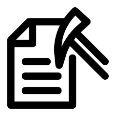 data mining, data analysis, data, data collecting, computer, technology outline icon