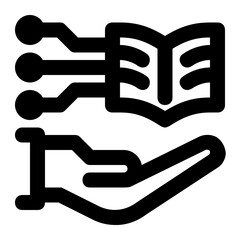 supervised learning, machine learning, svm, data science, learning, online learning outline icon