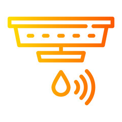flood sensor gradient icon