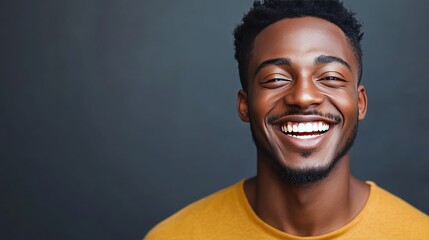 Fototapeta premium Smiling African man