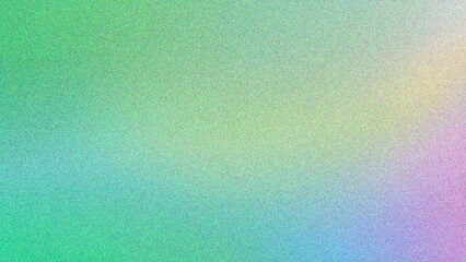 Green grainy gradient background, grainy texture effect, web banner design copy space
