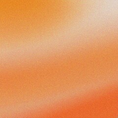 Fototapeta premium Orange color grainy texture effect abstract color gradient background design web banner header poster 