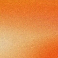 Naklejka premium Orange color grainy texture effect abstract color gradient background design web banner header poster 