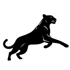 illustration of a panther