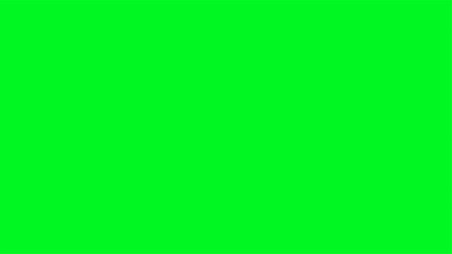 Halloween Coffin Transition Background With Green Screen. 4k Animation