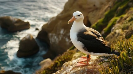 Mollymawk on Helgoland