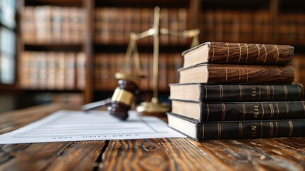 Corporate Collaboration: Business Executives Reviewing Legal Documents in Office