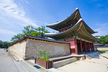 Changdeokgung Palace in Seoul, South Korea.